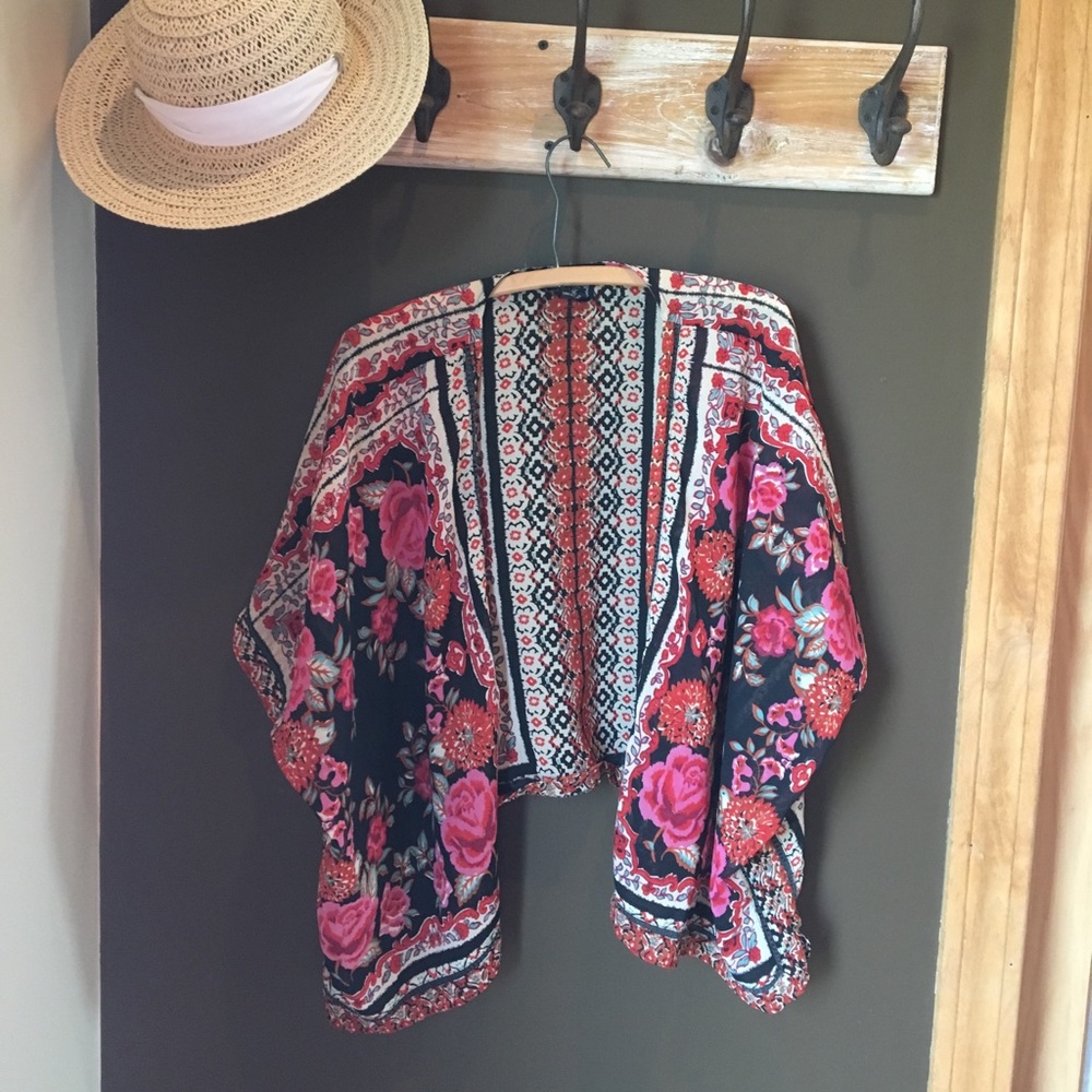 Floral kimono